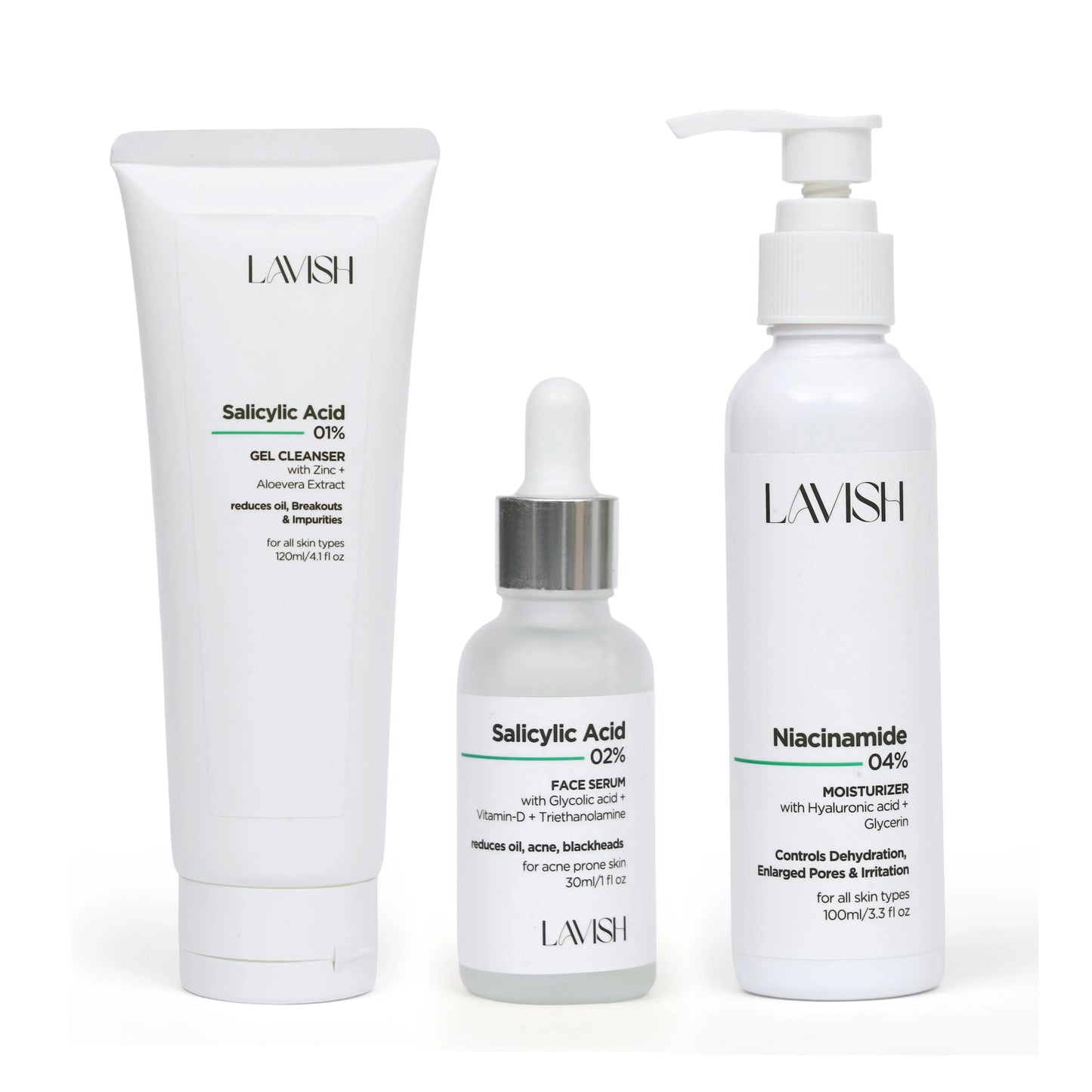 Salicylic acid & Niacinamide Anti Acne kit